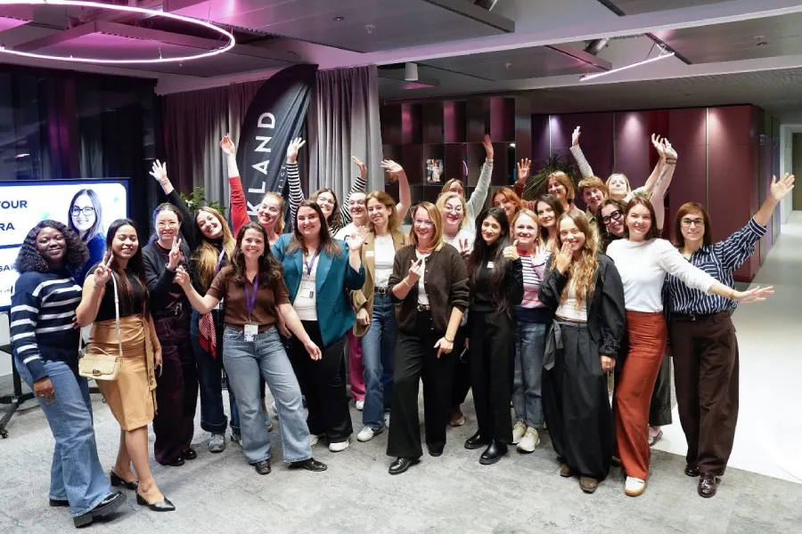 AI and Digital Empowerment 14 Women in IT Vilnius participants attending the Building Your Visibility in the AI Era workshop